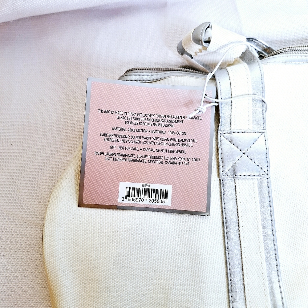 NWT Ralph Lauren Romace perfume Brand"Ralph On The Weekend" Weekender duffel bag - Picture 14 of 14